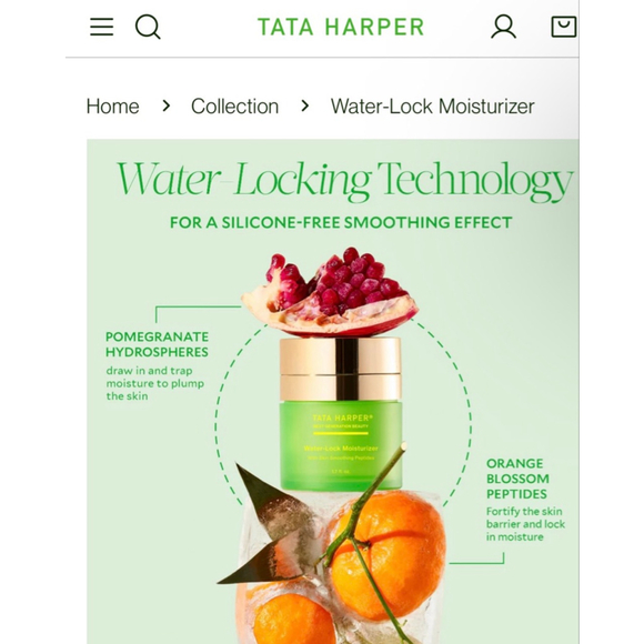New Tata Harper Water-Lock Moisturizer 50ml Sealed no box - Picture 2 of 3